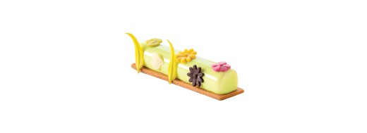 Fleurs en chocolat, assortiment/ Manudecors