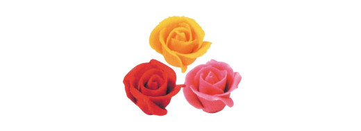 décors fleurs pâte amande