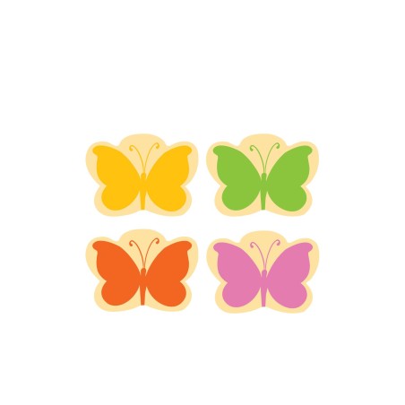 plaquette décor en chocolat Papillons / Manudecors