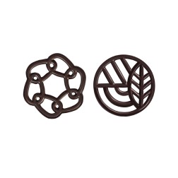 Décors en chocolat pour les professionnels patissiers et restaurateurs / Manudecors