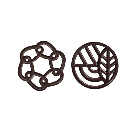 Décors en chocolat pour les professionnels patissiers et restaurateurs / Manudecors