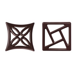 Décors en chocolat pour les professionnels patissiers et restaurateurs/ Manudecors