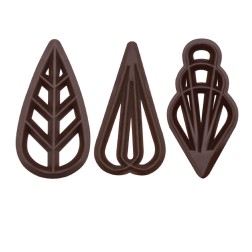 Décors en chocolat pour les professionnels patissiers et restaurateurs/ Manudecors