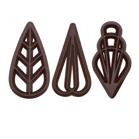 Décors en chocolat pour les professionnels patissiers et restaurateurs/ Manudecors