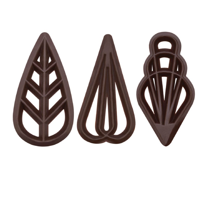 Décors en chocolat pour les professionnels patissiers et restaurateurs/ Manudecors