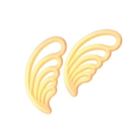 volutes en chocolat blanc