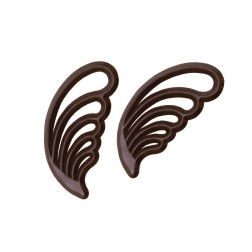 Sélection de décors en chocolat pour les professionnels patissiers / Manudecors