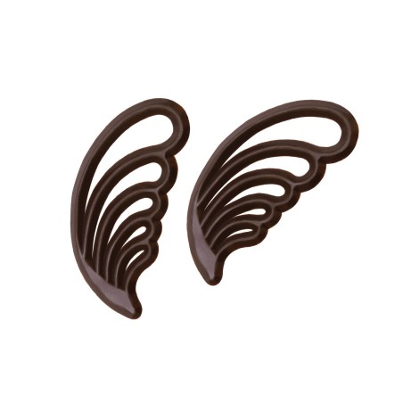 Sélection de décors en chocolat pour les professionnels patissiers / Manudecors