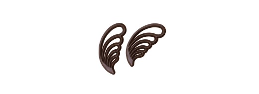 Sélection de décors en chocolat pour les professionnels patissiers / Manudecors