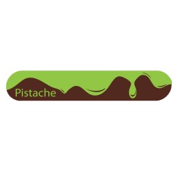 décors dessus d'éclair en chocolat/ Manudecors