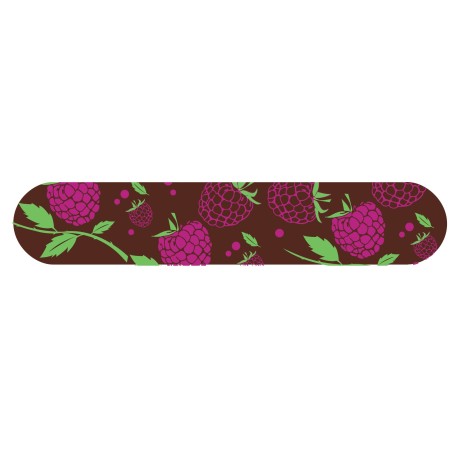 décors dessus d'éclair framboise/ Manudecors