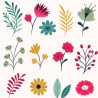 Floral 36x25