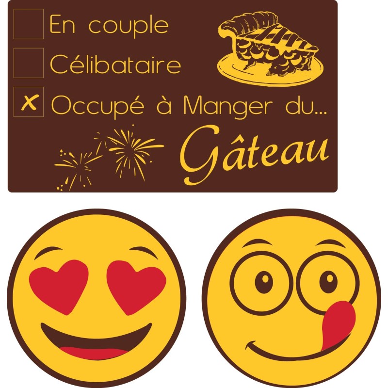 Ajoutez du fun a vos desserts, ou, l'art de la décoration amusante.