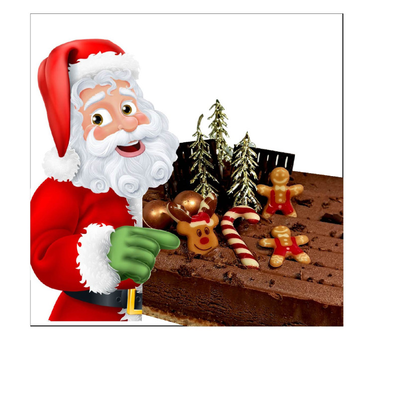 décors chocolat volume en 2D et 3D
